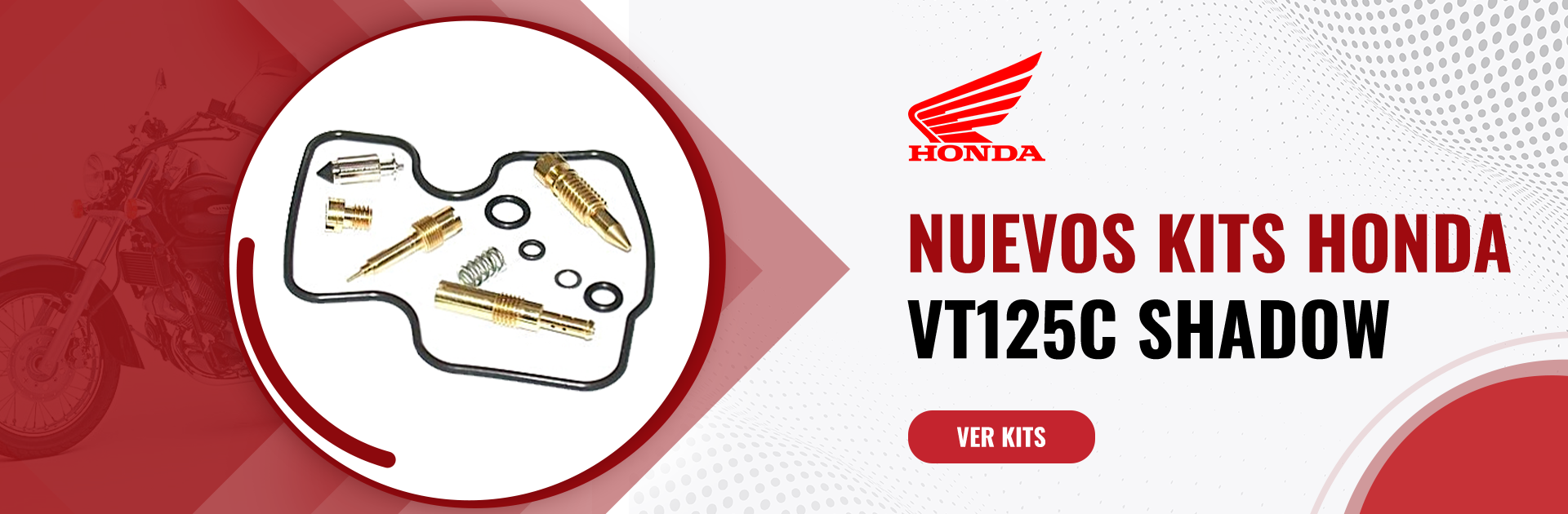 Nuevos Kits Honda VT125 Shadow
